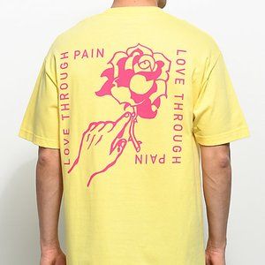 Empyre Ardent Rose Yellow T-Shirt (Zumiez)